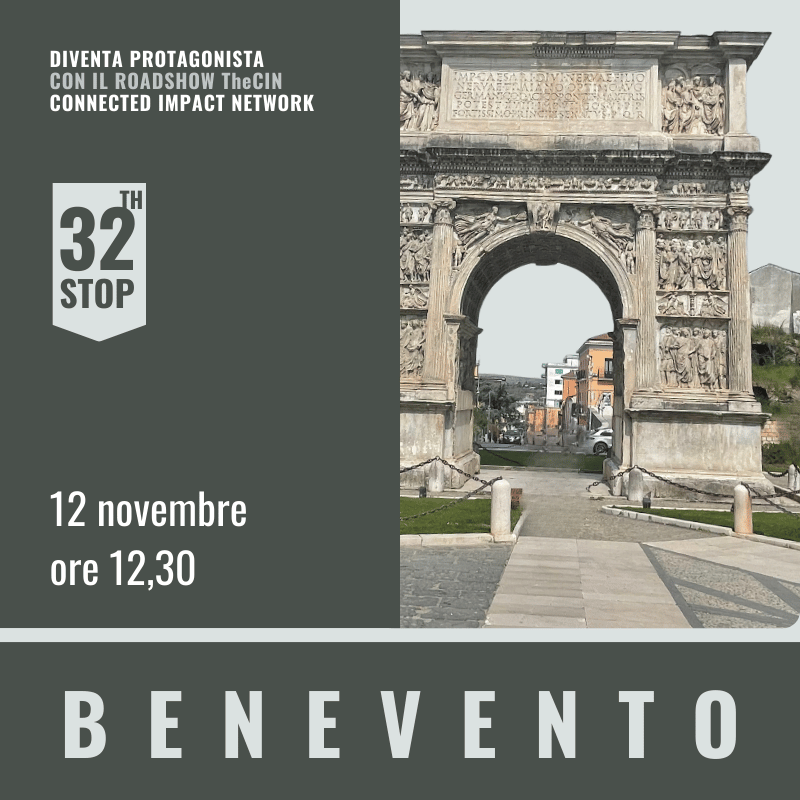 Benevento The Cin by UP2gether Neweb Consulting Gestisco Italia GMDE LNG TrustMeUp con Banca delle Visite e Conepro