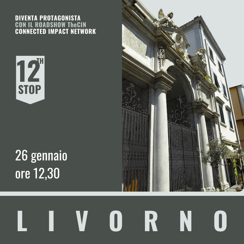 Livorno The Cin by UP2gether Neweb Consulting Gestisco Italia GMDE LNG TrustMeUp con Banca delle Visite e Conepro