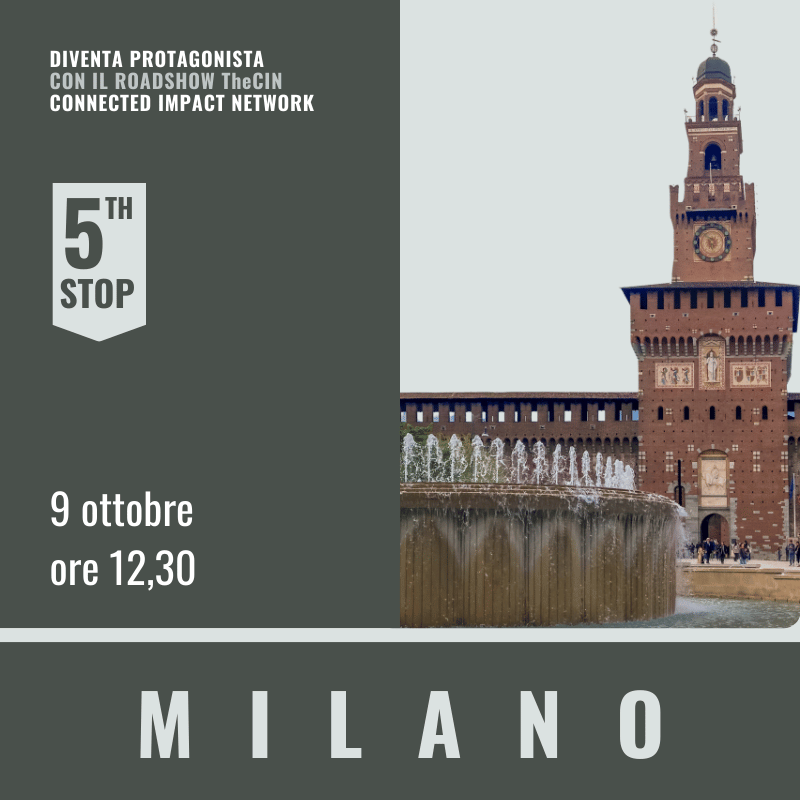 Milano The Cin by UP2gether Neweb Consulting Gestisco Italia GMDE LNG TrustMeUp con Banca delle Visite e Conepro