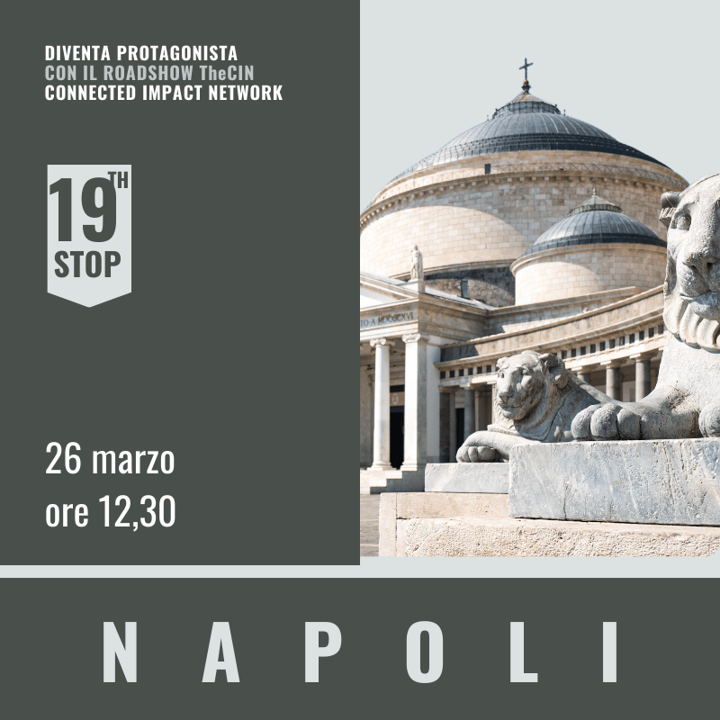 Napoli The Cin by UP2gether Neweb Consulting Gestisco Italia GMDE LNG TrustMeUp con Banca delle Visite e Conepro