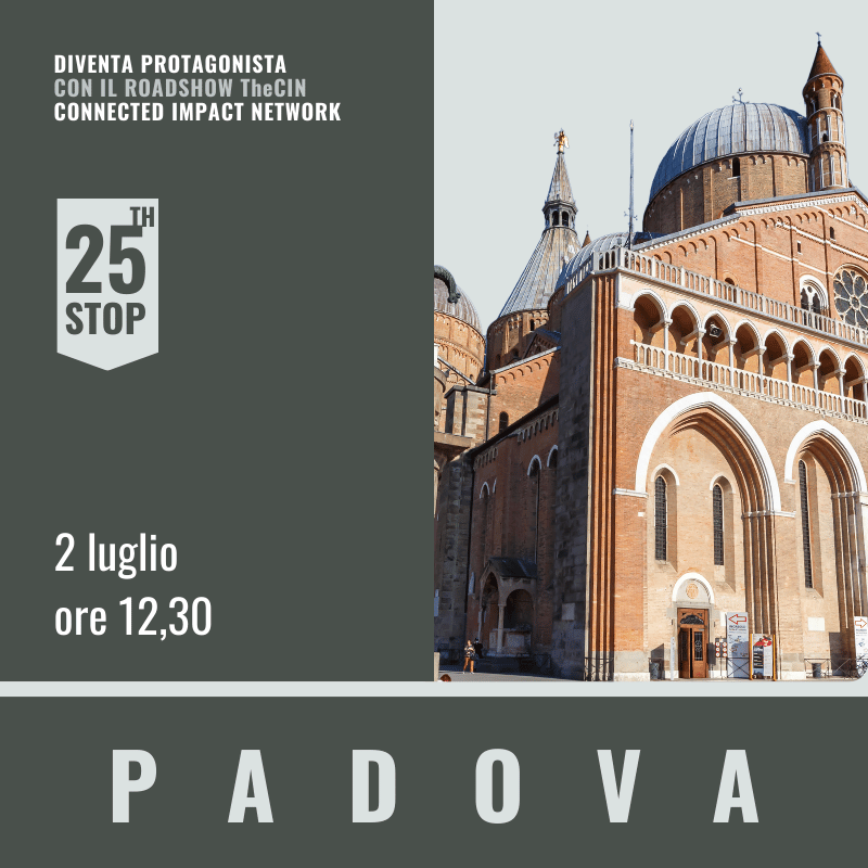 Padova The Cin by UP2gether Neweb Consulting Gestisco Italia GMDE LNG TrustMeUp con Banca delle Visite e Conepro