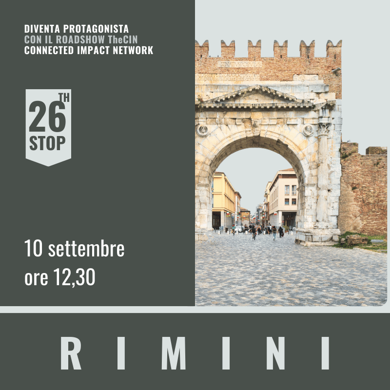 Rimini The Cin by UP2gether Neweb Consulting Gestisco Italia GMDE LNG TrustMeUp con Banca delle Visite e Conepro