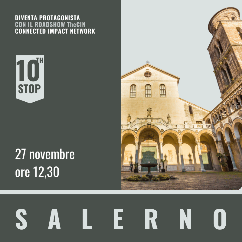 Salerno The Cin by UP2gether Neweb Consulting Gestisco Italia GMDE LNG TrustMeUp con Banca delle Visite e Conepro