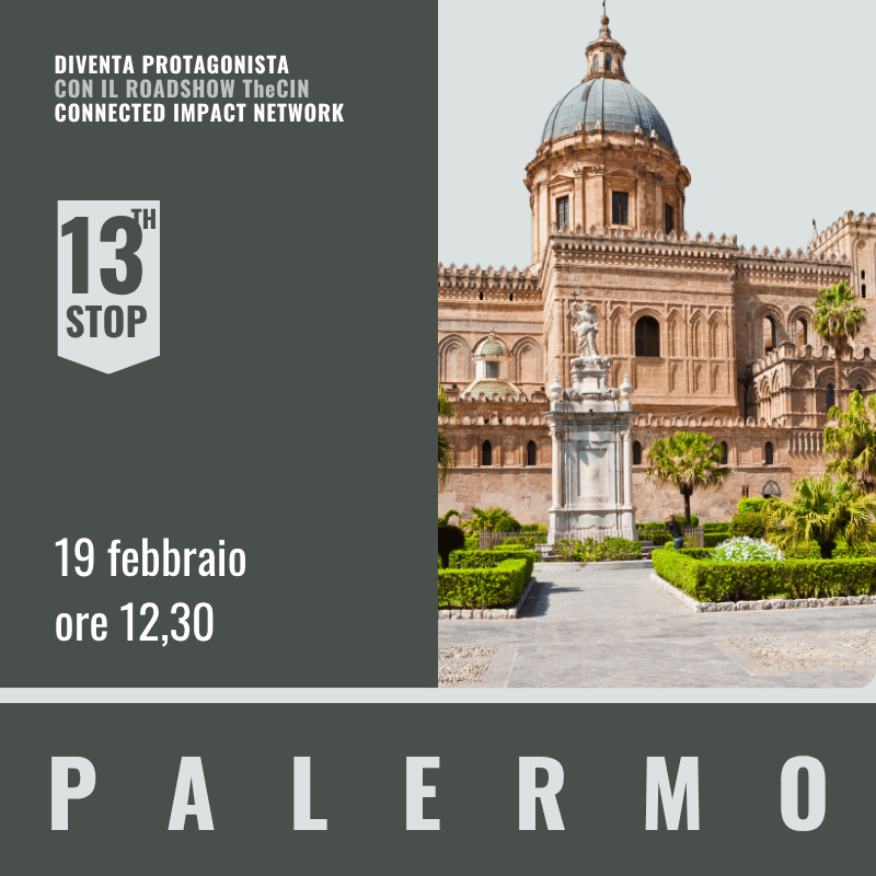 Palermo TheCin by UP2gether Neweb Consulting Gestisco Italia GMDE LNG TrustMeUp con Banca delle Visite e Conepro