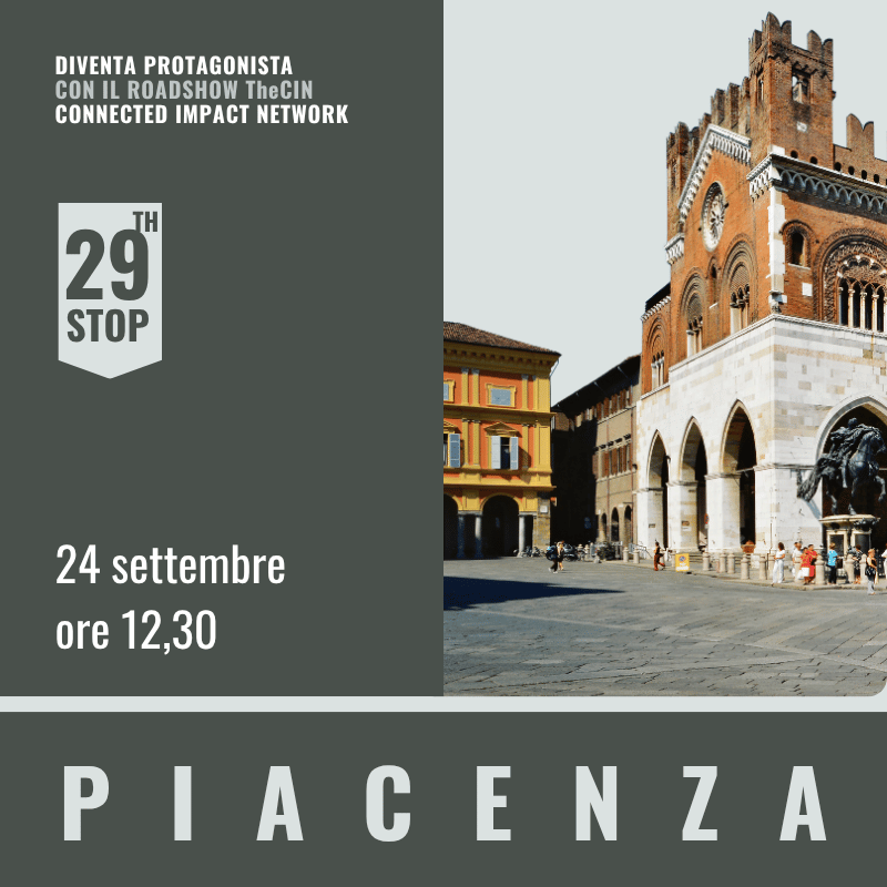 Piacenza TheCin by UP2gether Neweb Consulting Gestisco Italia GMDE LNG TrustMeUp con Banca delle Visite e Conepro