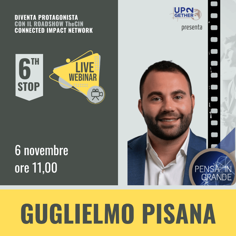 UP2gether presenta Guglielmo Pisana e Hub Brussels come tappa TheCIN andiamo in Belgio