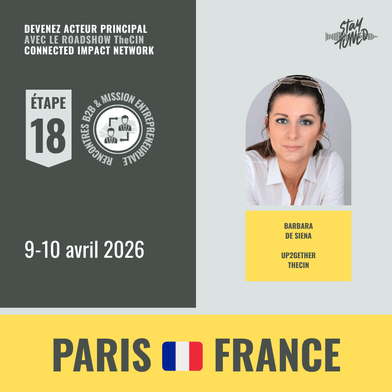 FR 18-Paris-France TheCIN by UP2gether 9-10 avril 2026 Barbara de Siena reseautage 1